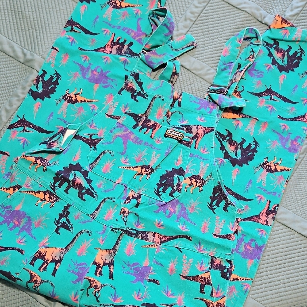 Run & Fly Dinosaur Dungarees